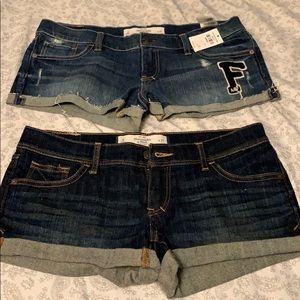 Low-rise shorts